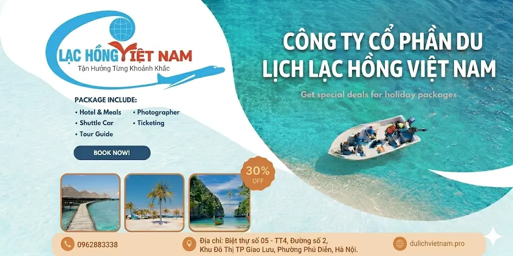 CÔNG TY CỔ PHẦN DU LỊCH LẠC HỒNG VIỆT NAM